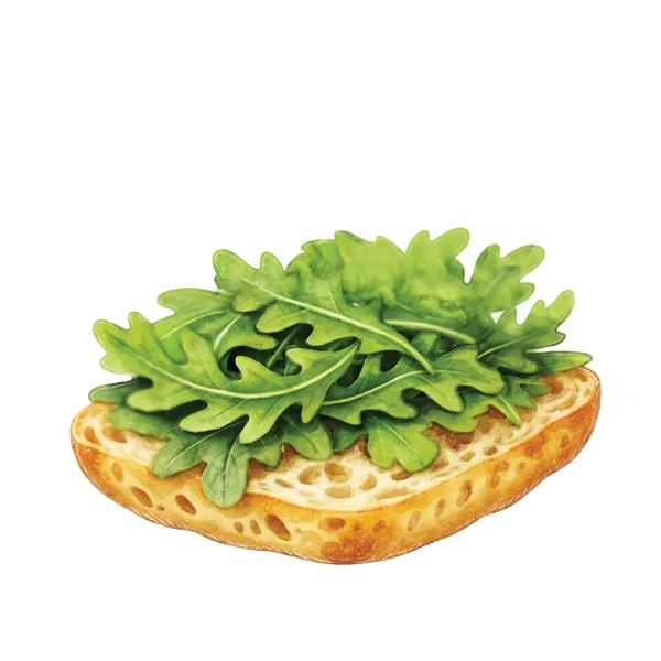 Pain inférieur focaccia
