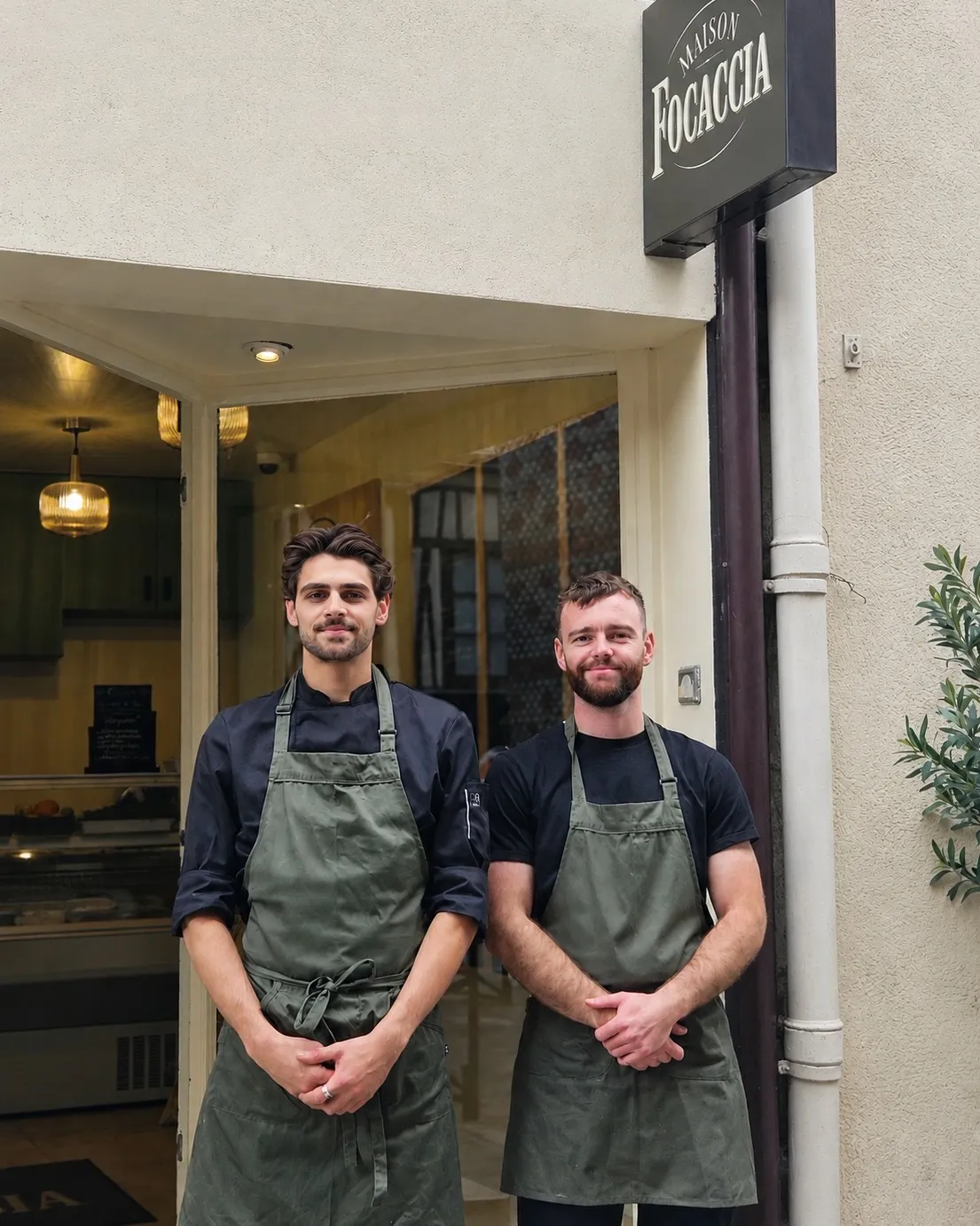Leandre et Pierre Maison Focaccia 2